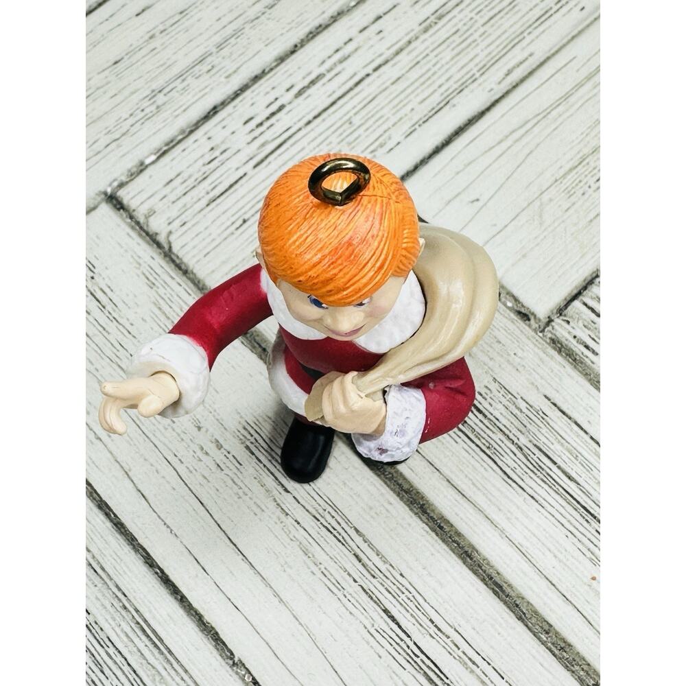 Vtg Santa Claus Is Coming To Town KRIS KRINGLE Ornament - Playing Mantis 2004 - Picture 2 of 5